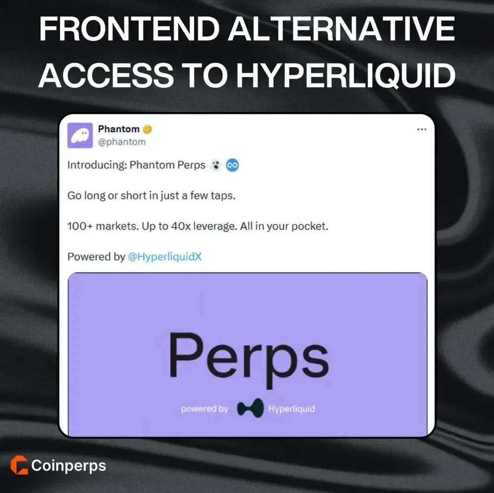 Frontend Alternative Access to Hyperliquid