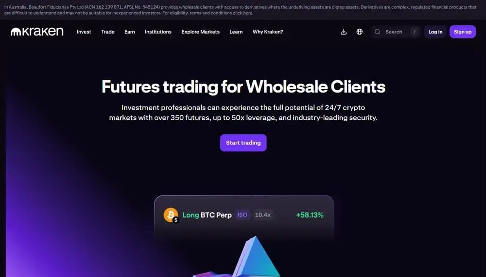Kraken Australia Futures