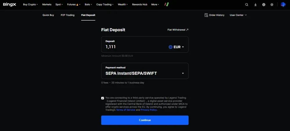 Countries and Currencies Supported by BingX