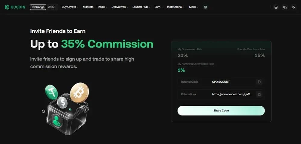 Kucoin Referral Code